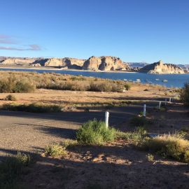 lake powell before boat