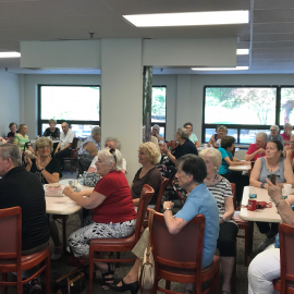 Ice Cream Social - watching